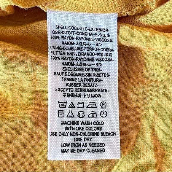 Free People Walking Through My Dreams Smocked Cutout Boho Mini Dress XS - Picture 16 of 16